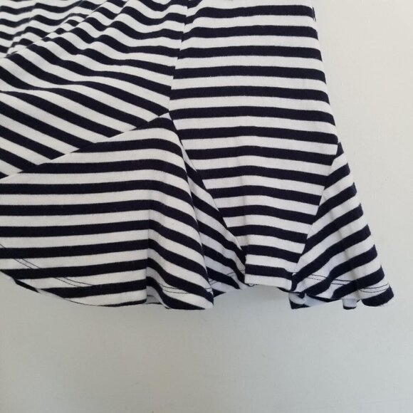 Lovers + Friends Get Away Navy Striped Skirt Med - Picture 5 of 10